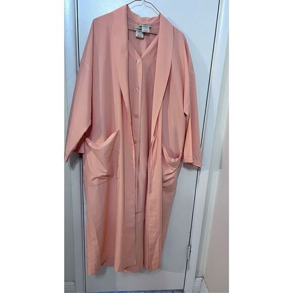 TRAVEL SMITH TWO PIECE CORRAL COLOR DRESS AND JACKET WOMENS SIZE M - Picture 3 of 12